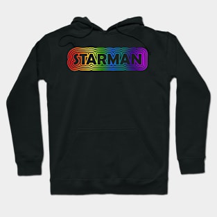 Starman rainbow pulse Hoodie